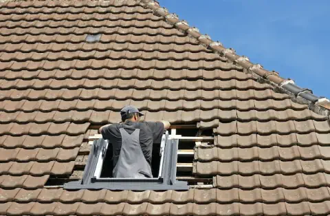 Pose de velux - Pila-Canale